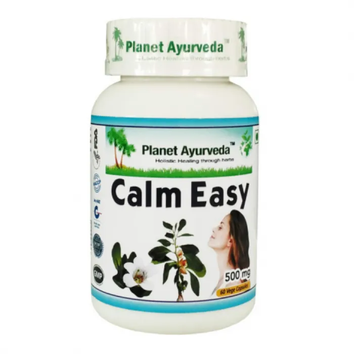 Planet Ayurveda Calm Easy 60 Capsules in Pakistan